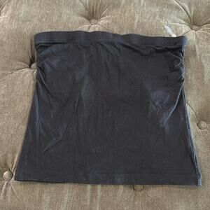 Zenana black tube top size large